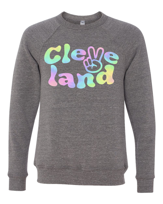 Cleveland Peace Crewneck Sweater