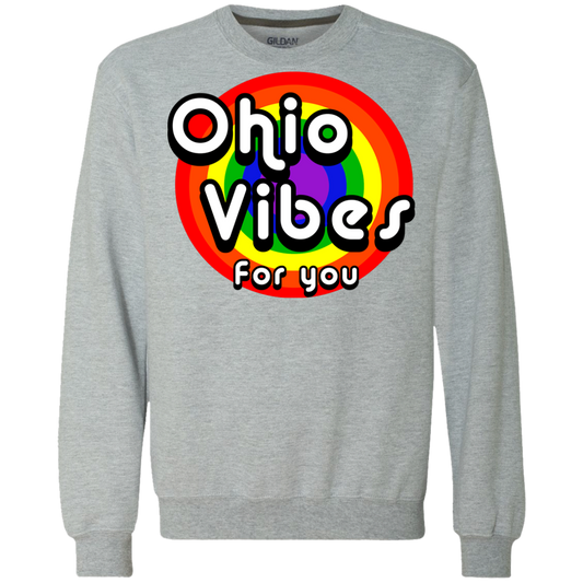 Retro Ohio Vibes For You Crewneck Sweatshirt