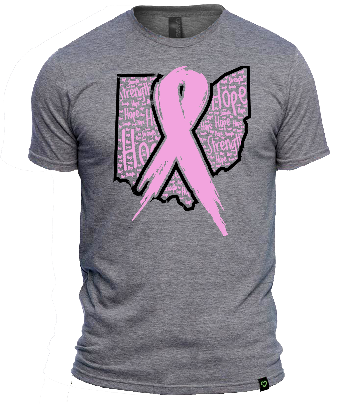 Strength & Hope Breast Cancer Awareness Tee