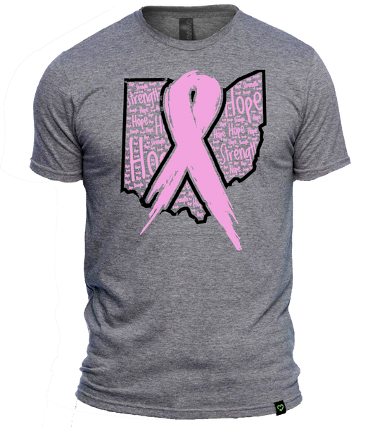 Strength & Hope Breast Cancer Awareness Tee