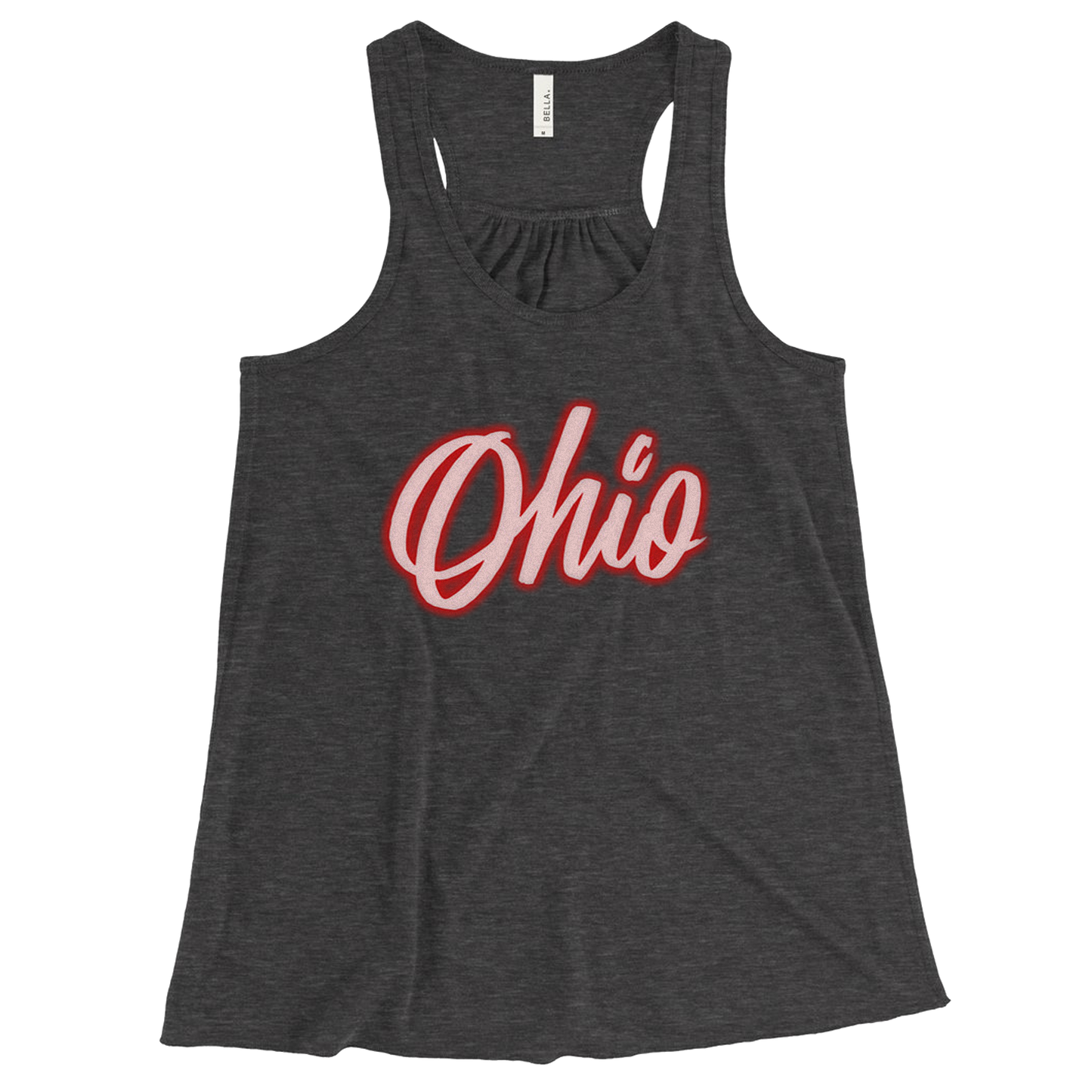 Graffiti Ohio  Women's Flowy Racerback Tank